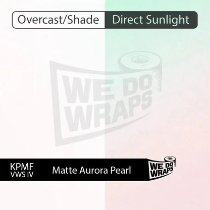 KPMF Matte Aurora Pearl Tesla Emblem Decals (Front + Back) | Model S