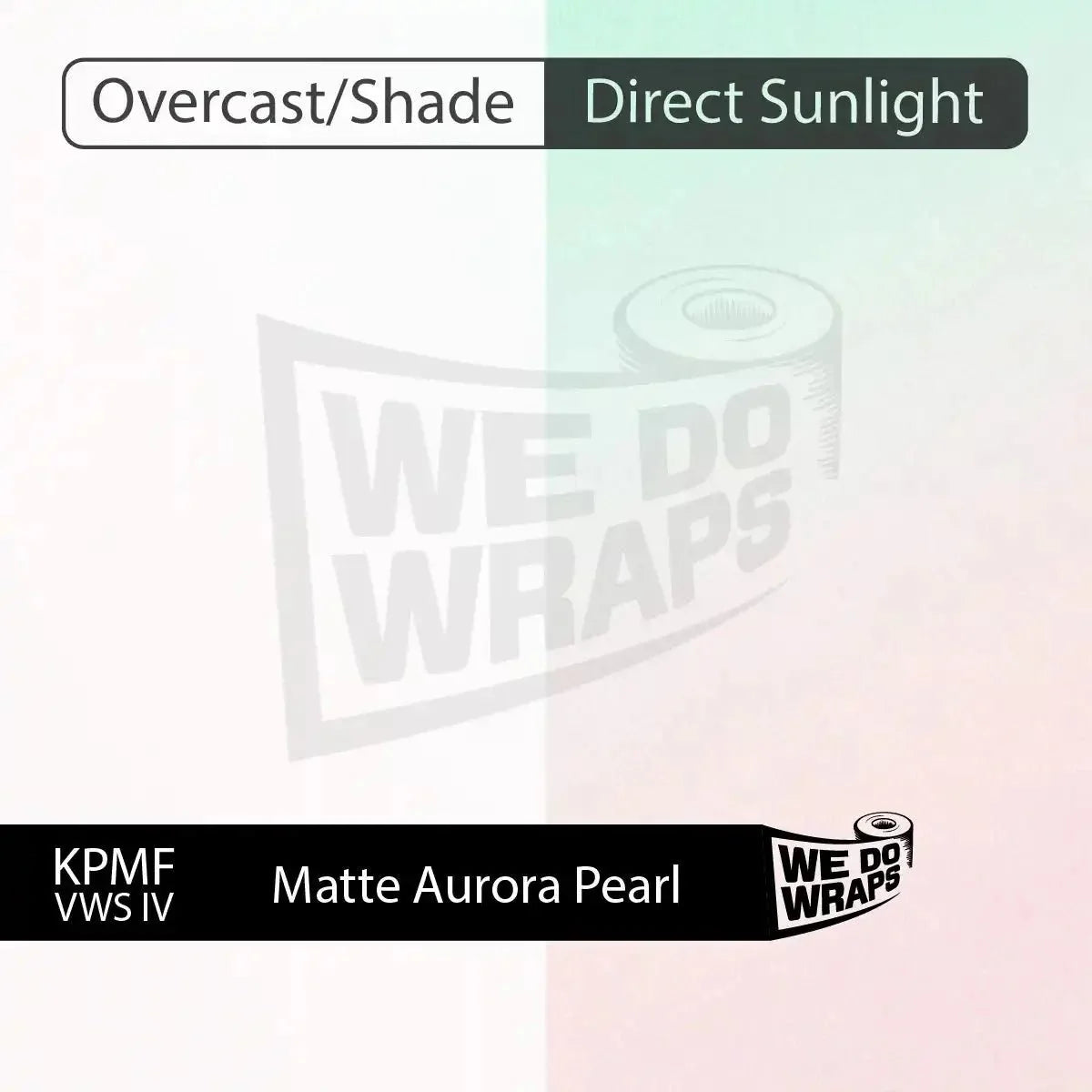 KPMF Matte Aurora Pearl Tesla Emblem Decals (Front + Back) | Model 3