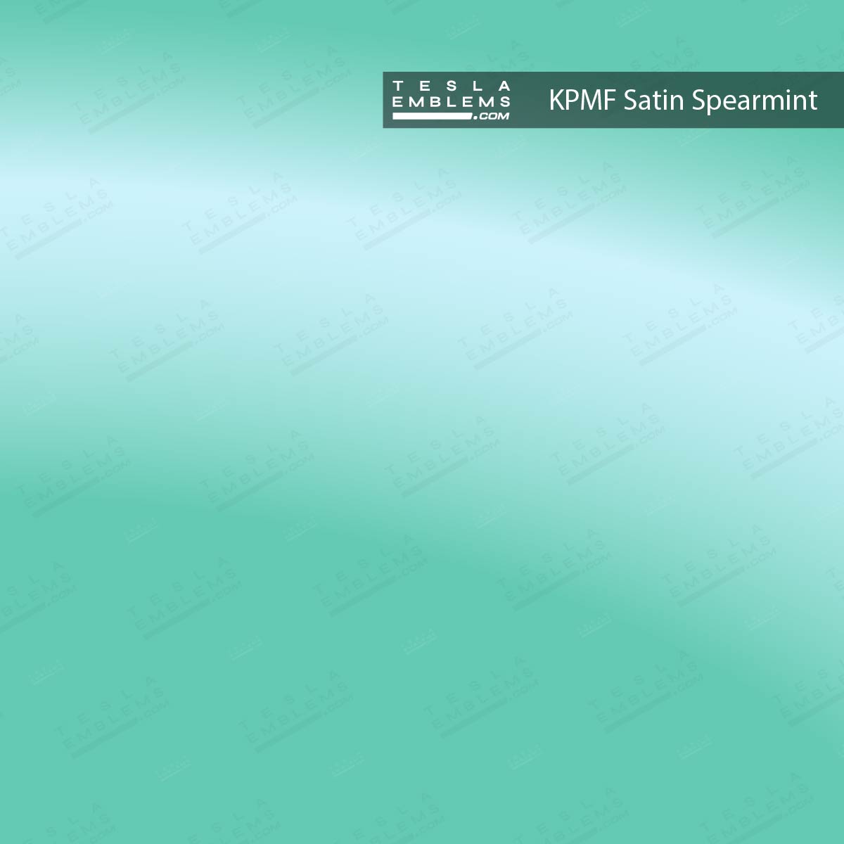 KPMF Satin Spearmint | Tesla Center Console Wrap Kit | Model 3 '24-26 Refresh