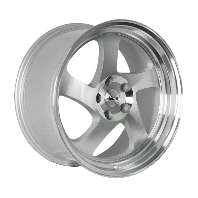 Whistler KR1 Machined Silver Wheels – Set of 4