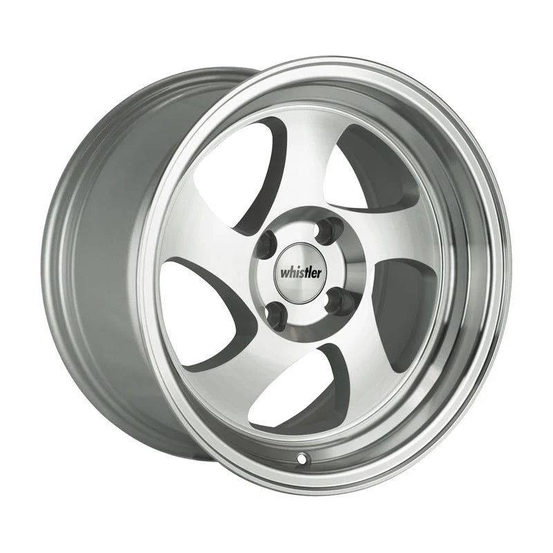Whistler KR1 Machined Silver Wheels – Set of 4