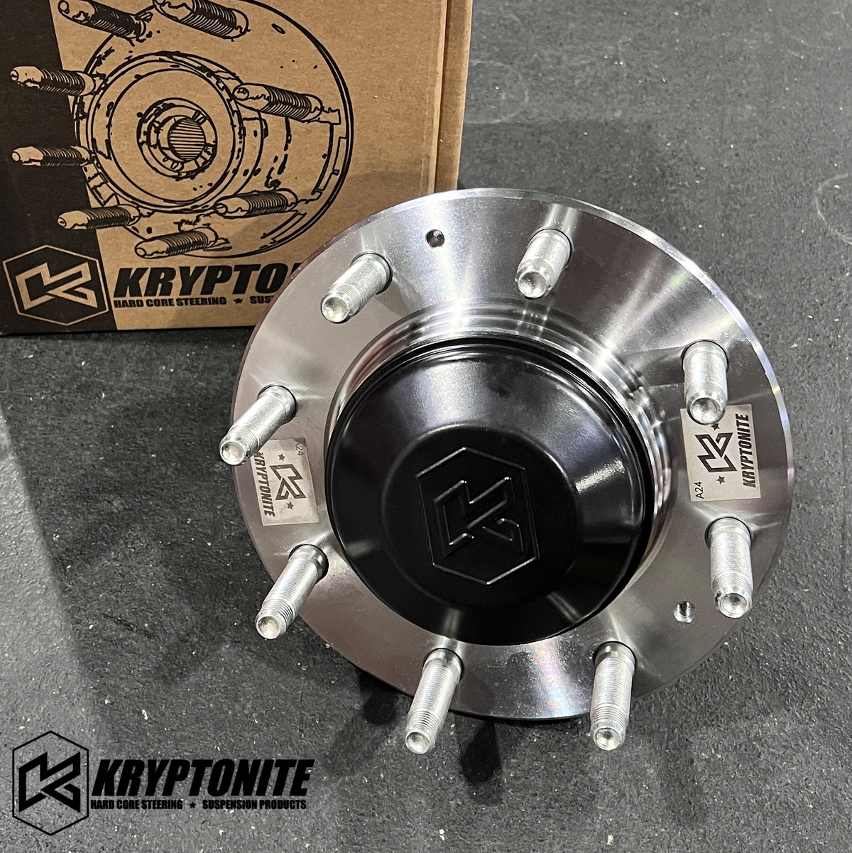 Kryptonite Wheel Hub Dust Cap For 2011–2024 Chevy/GMC 2500HD/3500HD
