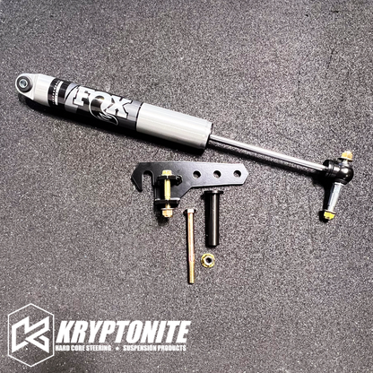 Kryptonite Fox Steering Stabilizer Kit For 2015–2025 Chevy/gmc 2500HD/3500HD