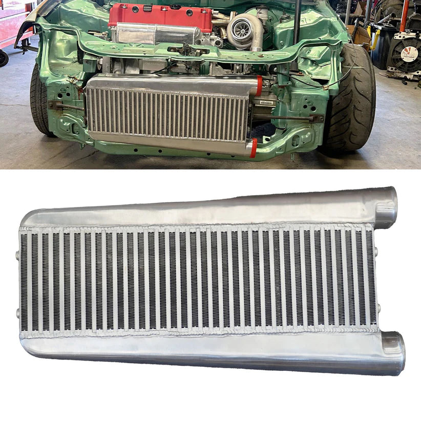 BULL BOOST PERFORMANCE 3" K Series Vertical Flow Intercooler K20 K24 For Honda Acura RSX Civic EG EK DC5