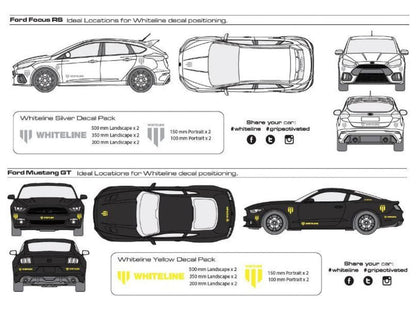Whiteline Decal Kits