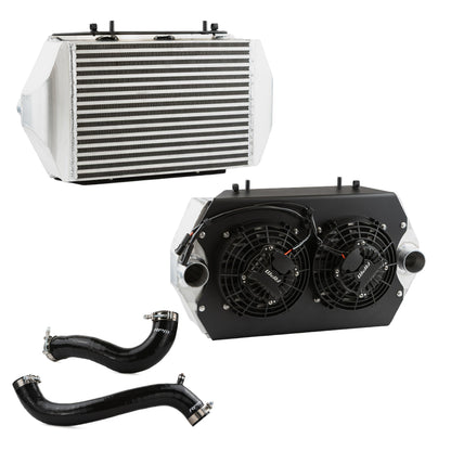 RPM Kawasaki H2 Stage 3 XL Intercooler With Brushless Fans & Sealed Shroud