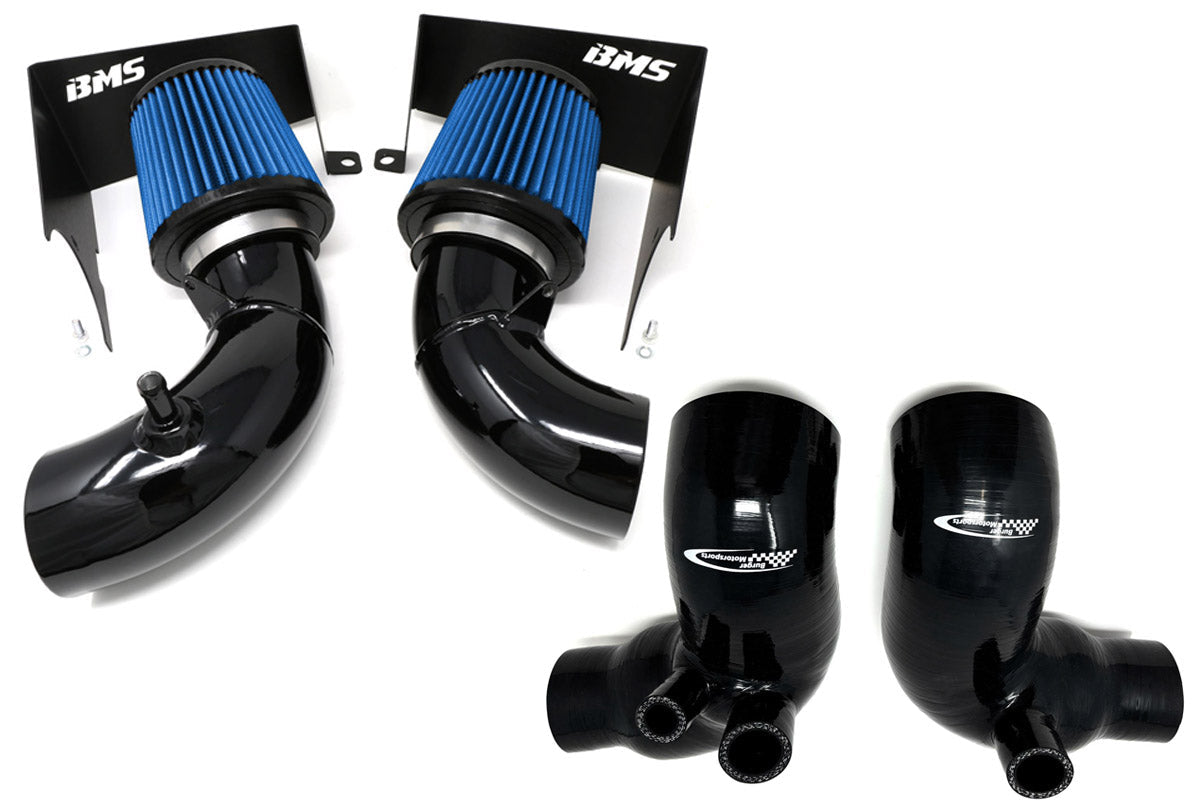 Kia-Stinger-black-Intake-blue-filters-silicone
