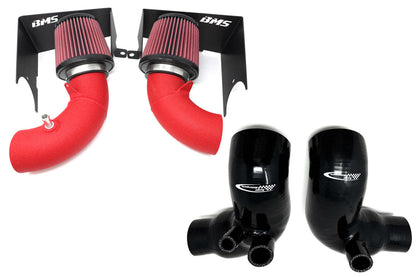 Kia-Stinger-matte-Red-Intake-red-filters-silicone