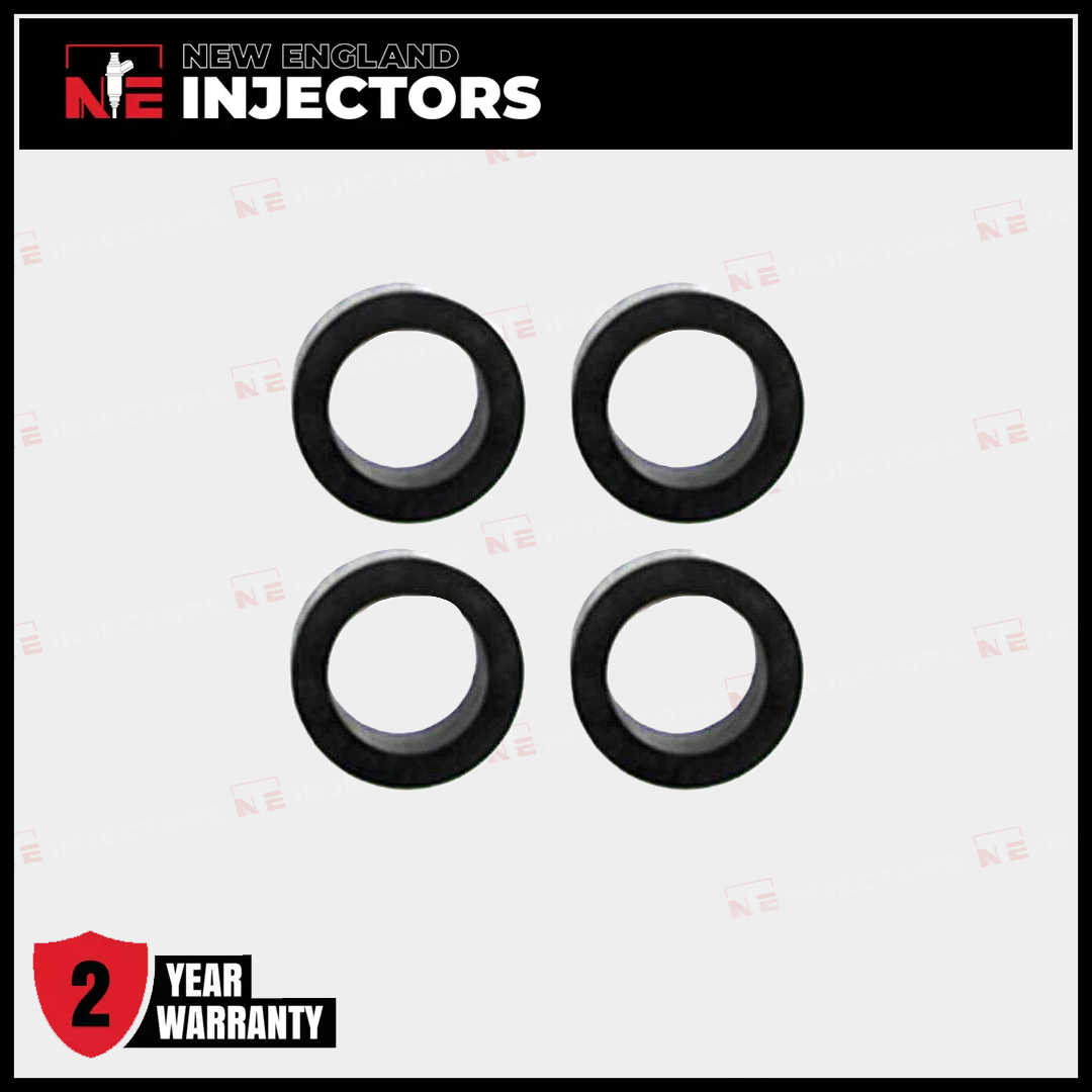 Fuel Injector Lower Seals (4) for 0280150121 2.0L for Alfa Romeo Spider