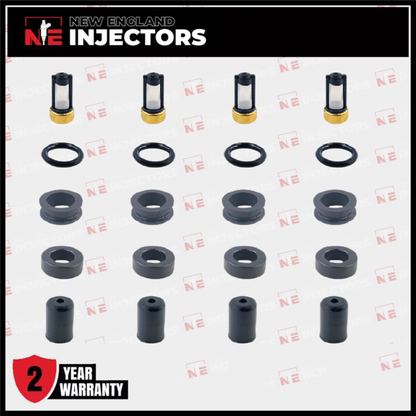Mazda RX7 FC 13B Rotary Injector Seal O-Ring Filter & Pintle Rebuild Kit