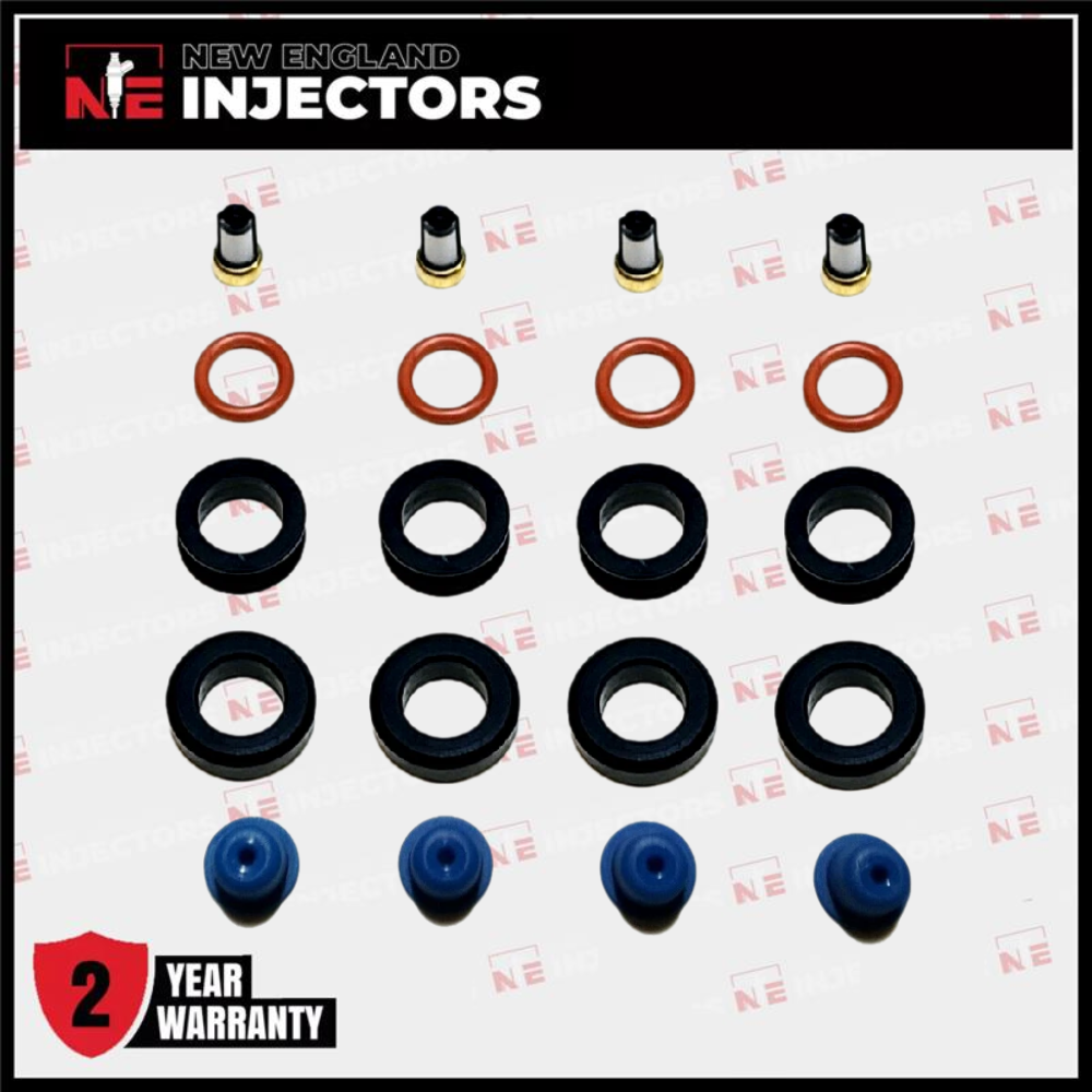 Fuel Injector Rebuild / O-Ring Kit for Mitsubishi Eclipse / Evos / DSM 4 Cyl