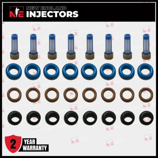 Fuel Injector Service Kit For 3861278 Volvo Penta Marine Sterndrive GM 8.1