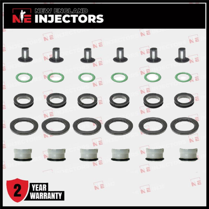 Fuel Injector Rebuild Kit KEIHIN 06164P8FA000 Fits Honda 3.5L V6 1999-2001