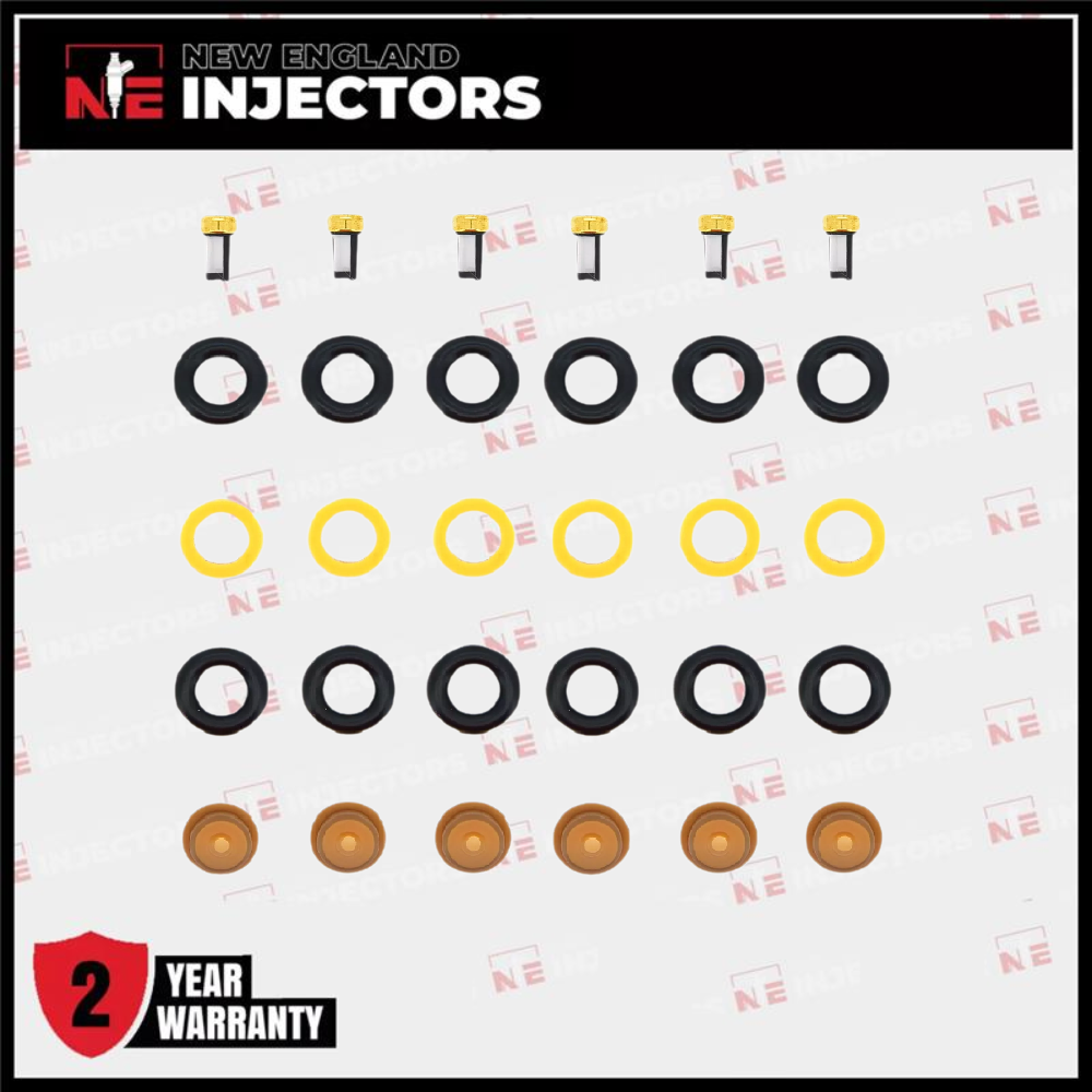 Bosch 0280150931 Fuel Injector Rebuild Oring Seal Kit 93-97 Ford Mazda 4.0l