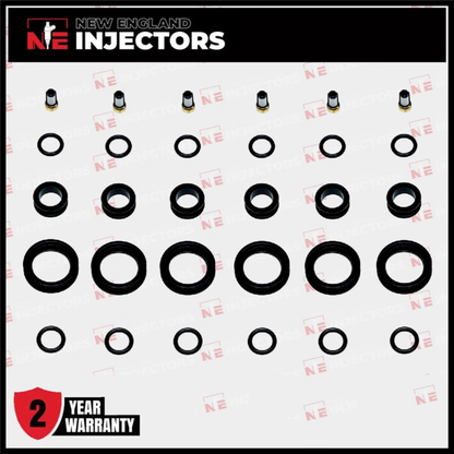 Fuel Injector Rebuild Kit DENSO 23250-03010 Fits Toyota 2.2L l6 2000-2001