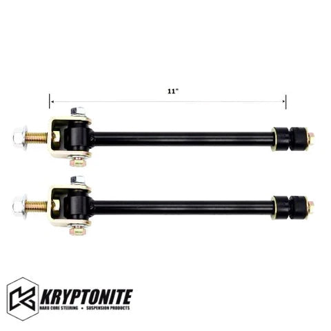 Kryptonite Sway Bar End Links 4–6" For 2001–2010 Chevy/GMC HD Trucks