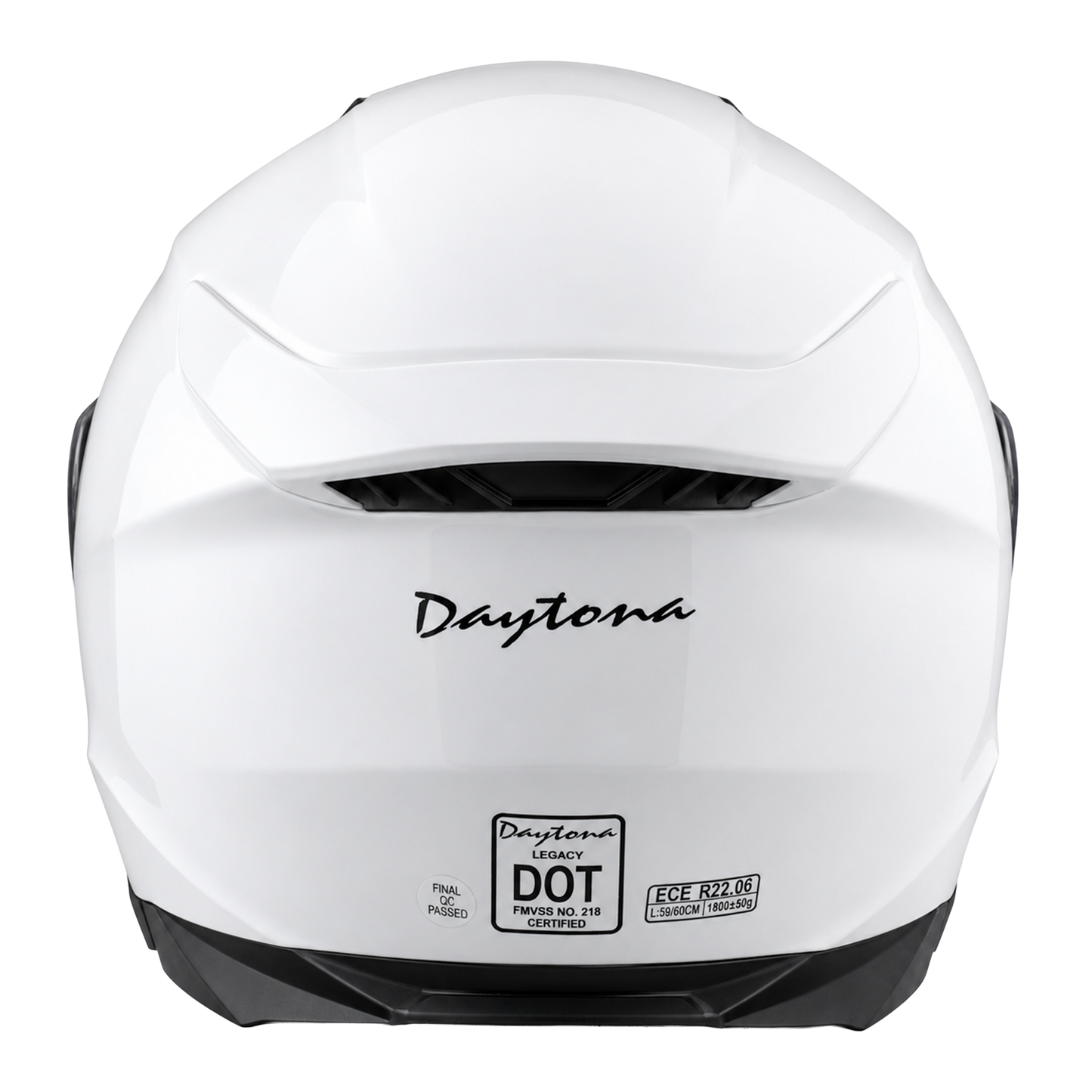 D.O.T. & ECE Daytona Legacy- Hi-Gloss White