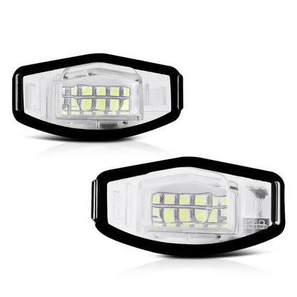 SPYDER Xtune 01-15 Honda Civic LED License Plate Bulb Assembly White 5500K LAC-LP-HA03 - Pair 9044991