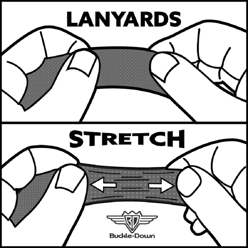 Lanyard - 1.0" - Honda Logo Black White