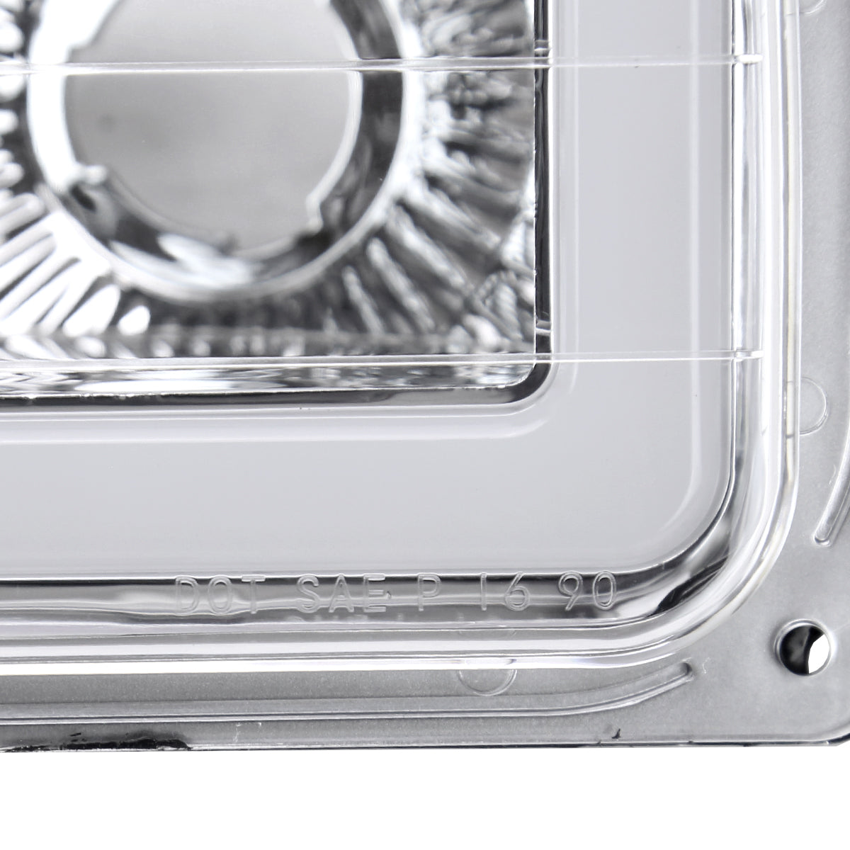 1988-1998 Chevrolet/GMC C10 C/K LED Strip Bumper Corner Signal Lights (Chrome Housing/Clear Lens)