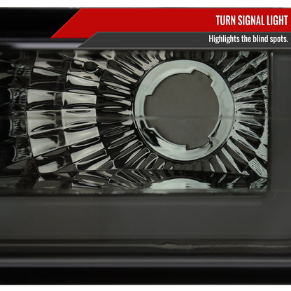 1988-1998 Chevrolet/GMC C10 C/K LED Strip Bumper Corner Signal Lights (Chrome Housing/Smoked Lens)