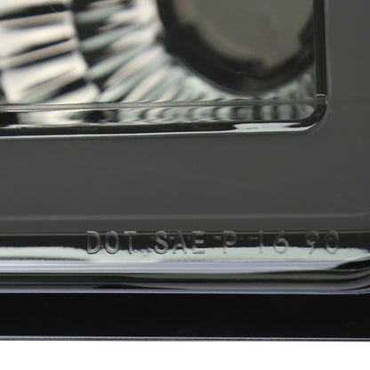 1988-1998 Chevrolet/GMC C10 C/K LED Strip Bumper Corner Signal Lights (Chrome Housing/Smoked Lens)