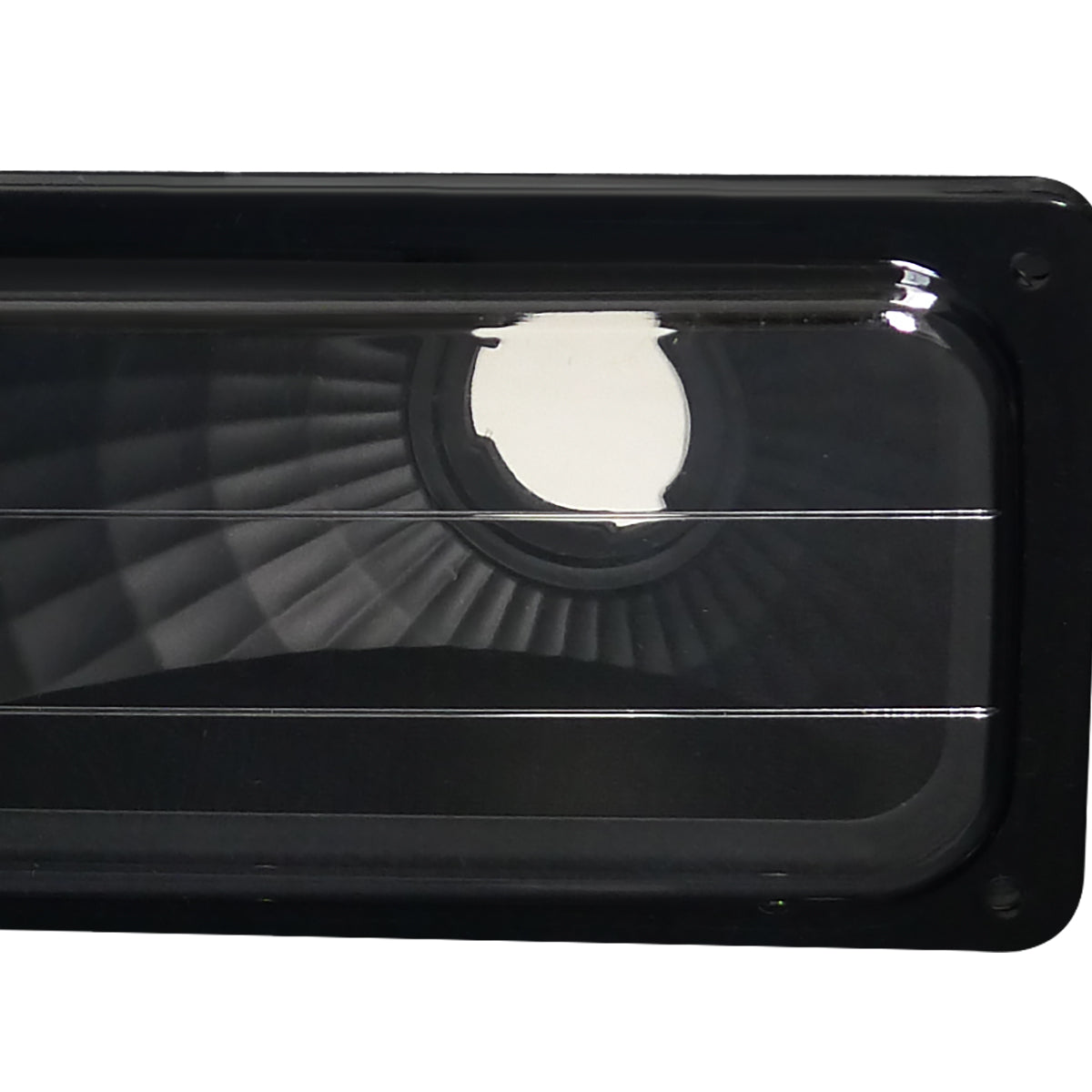 1988-1999 Chevrolet C/K C10/Suburban/Silverado/Tahoe GMC Sierra/Yukon Bumper Lights (Matte Black Housing/Clear Lens)