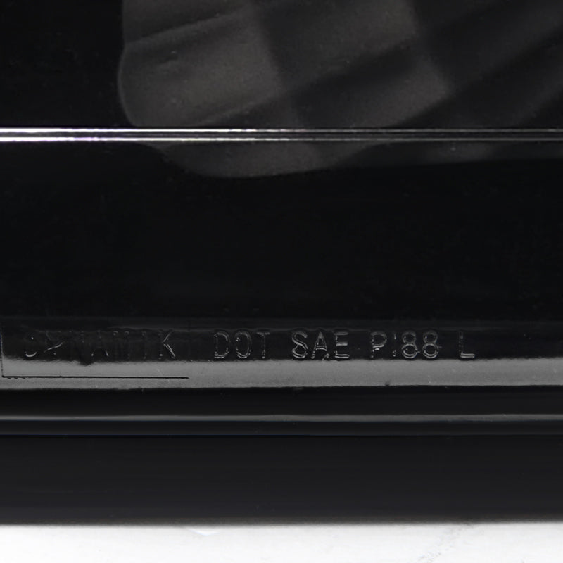 1988-1999 Chevrolet C/K C10/Suburban/Silverado/Tahoe GMC Sierra/Yukon Bumper Lights (Matte Black Housing/Clear Lens)