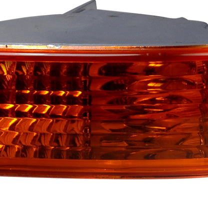 1992-1993 Acura Integra Bumper Lights (Chrome Housing/Amber Lens)