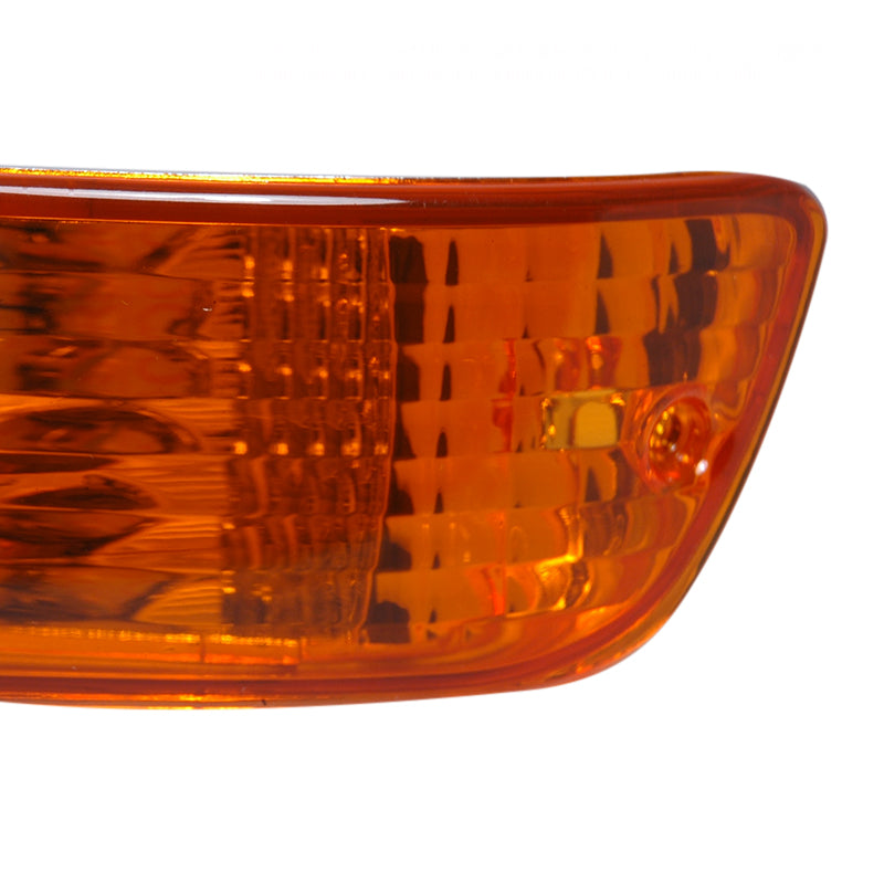 1992-1993 Acura Integra Bumper Lights (Chrome Housing/Amber Lens)