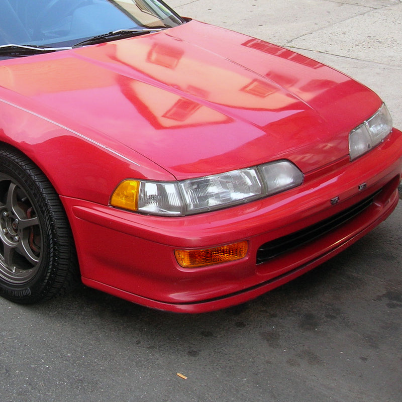 1992-1993 Acura Integra Bumper Lights (Chrome Housing/Amber Lens)