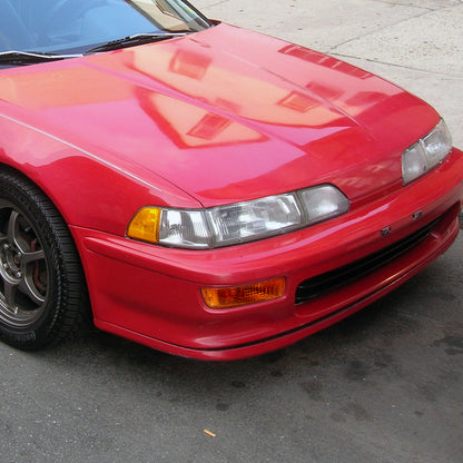 1992-1993 Acura Integra Bumper Lights (Chrome Housing/Amber Lens)