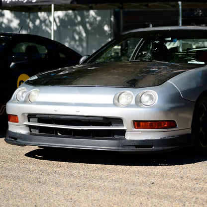1994-1997 Accura Integra Bumper Lights (Chrome Housing/Amber Lens)