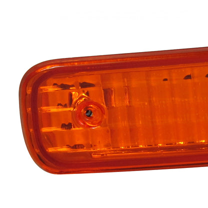 1998-2001 Acura Integra Bumper Lights (Chrome Housing/Amber Lens)