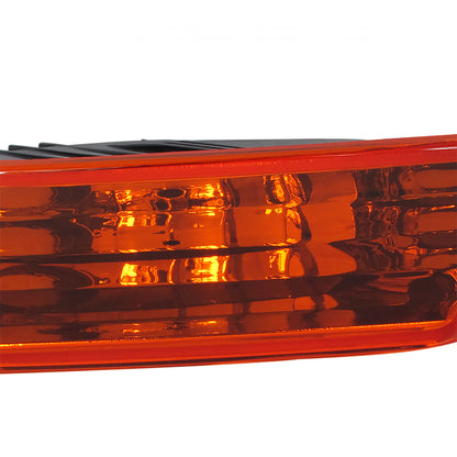 1998-2001 Acura Integra Bumper Lights (Chrome Housing/Amber Lens)
