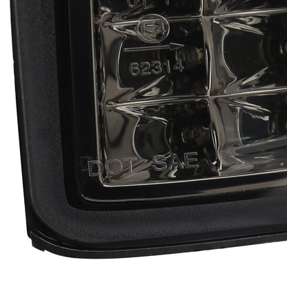 2015-2021 Subaru WRX / 2015-2017 WRX STI Sequential Front Bumper LED Turn Signal Lights (Chrome Housing/Smoked Lens)