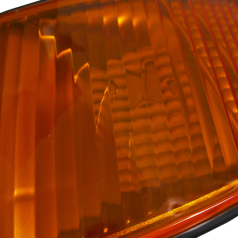 1990-1991 Honda CRX Corner Lights (Chrome Housing/Amber Lens)