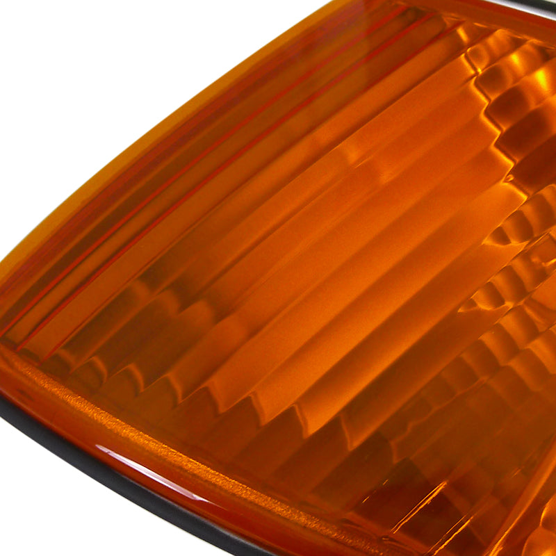 1990-1991 Honda CRX Corner Lights (Chrome Housing/Amber Lens)