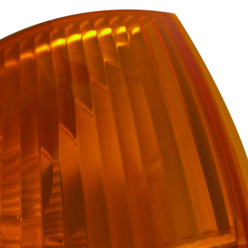 1990-1991 Honda CRX Corner Lights (Chrome Housing/Amber Lens)