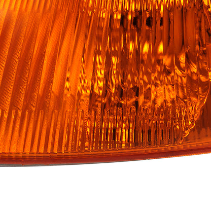 1992-1995 Honda Civic 2/3DR Corner Lights (Chrome Housing/Amber Lens)