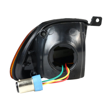 1992-1995 Honda Civic 2/3DR LED Corner Lights (Chrome Housing/Amber Lens)
