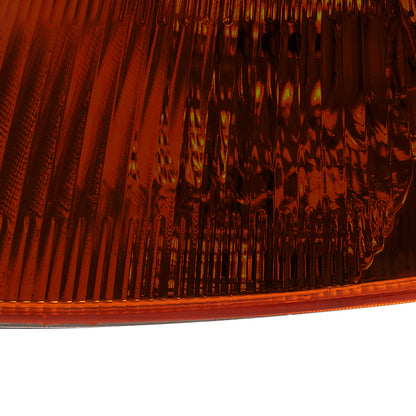 1992-1995 Honda Civic 2/3DR Corner Lights (Chrome Housing/Amber Smoked Lens)