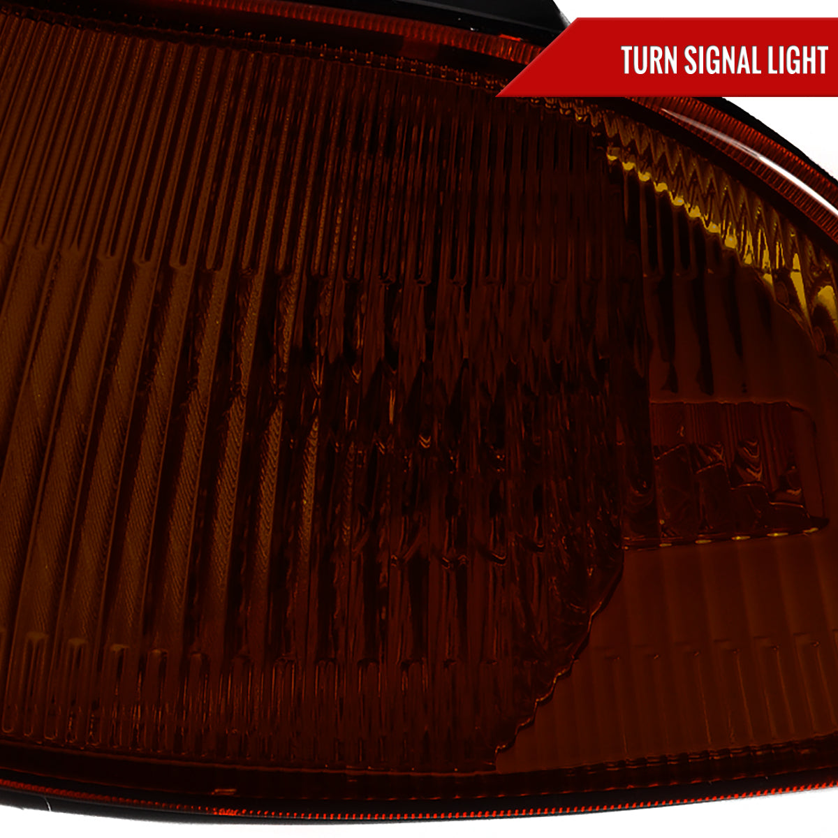 1992-1995 Honda Civic Sedan Corner Lights (Chrome Housing/Amber Smoked Lens)