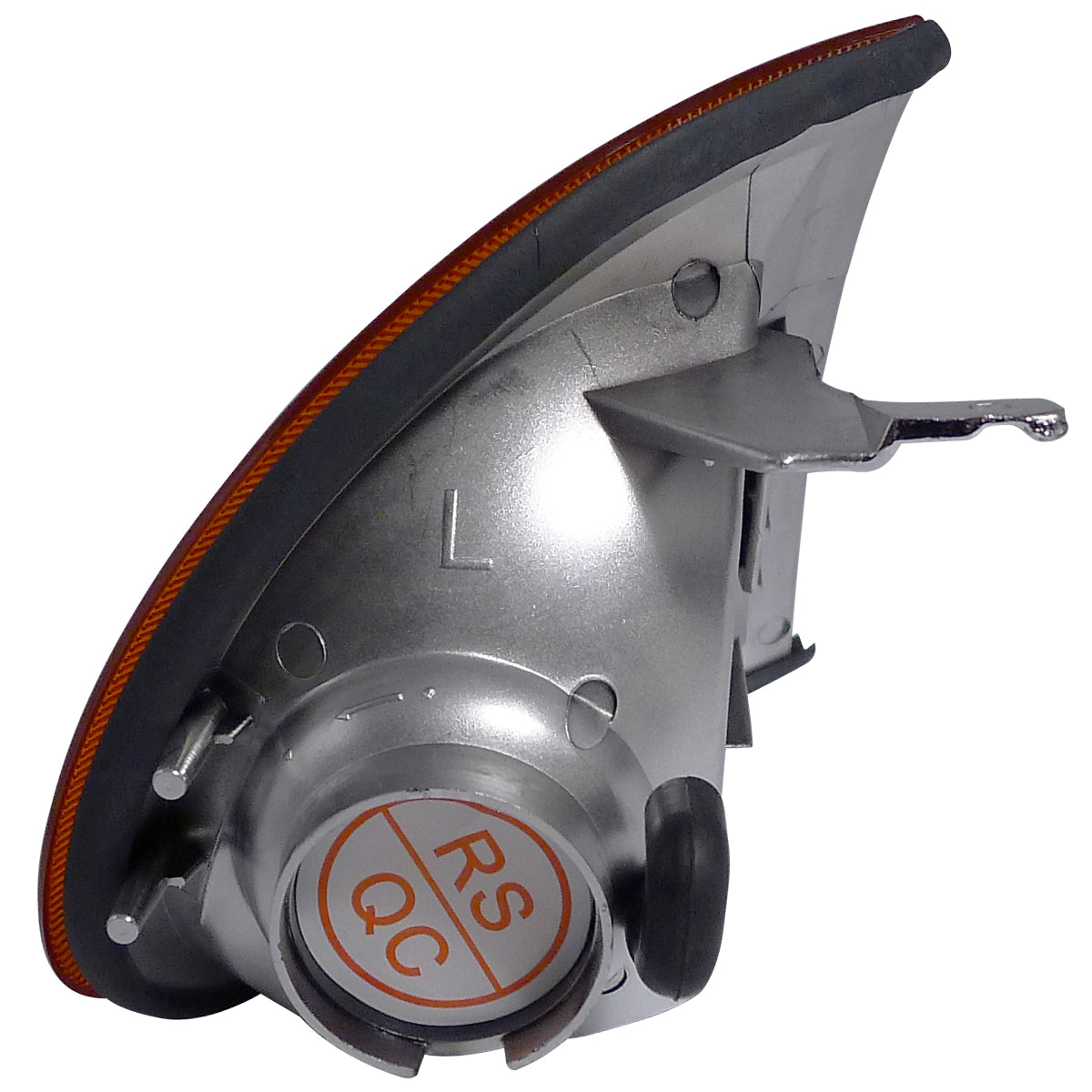 1993-1997 Honda Del Sol Corner Lights (Chrome Housing/Amber Lens)