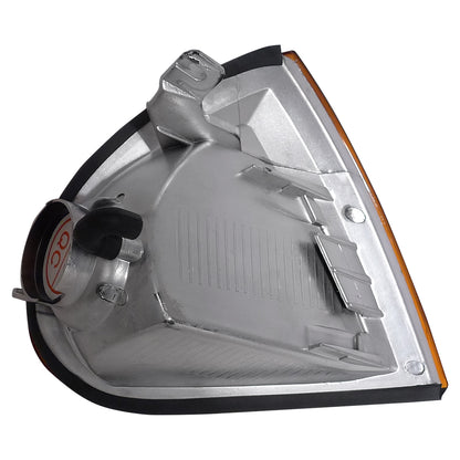 1993-1997 Honda Del Sol Corner Lights (Chrome Housing/Amber Lens)