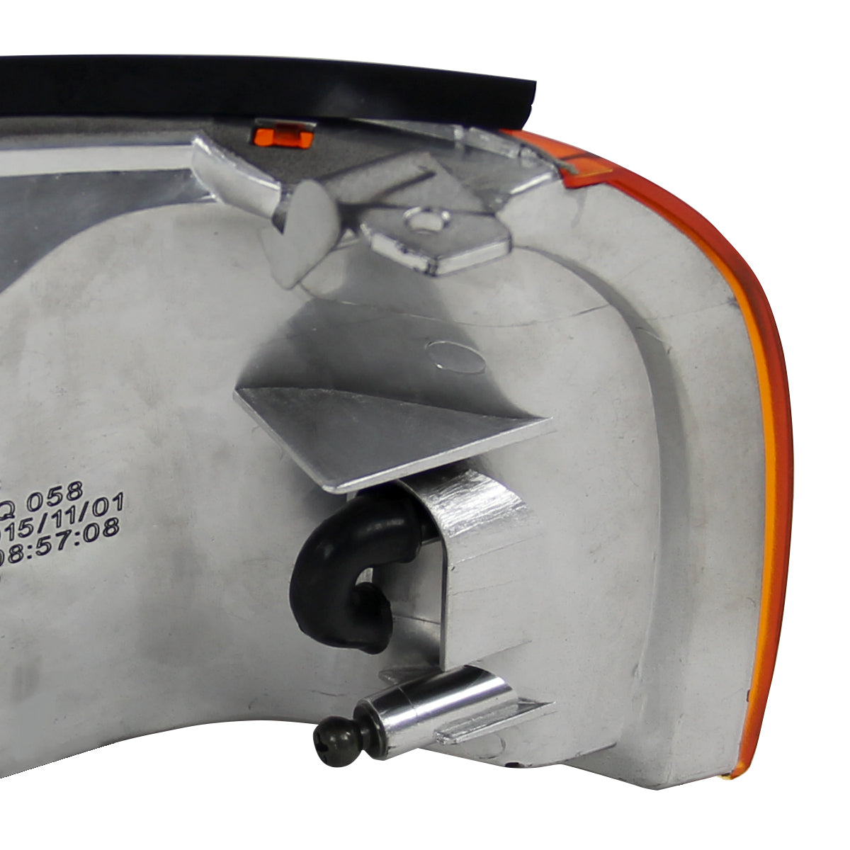 1995-2001 Subaru Impreza Corner Lights (Chrome Housing/Amber Smoked Lens)