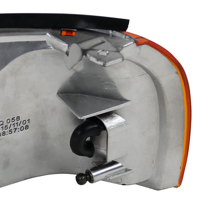 1995-2001 Subaru Impreza Corner Lights (Chrome Housing/Amber Smoked Lens)