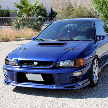 1995-2001 Subaru Impreza Corner Lights (Chrome Housing/Amber Smoked Lens)