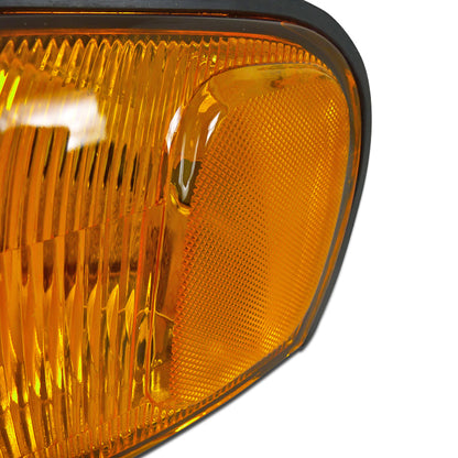 1995-2001 Subaru Impreza Corner Lights (Chrome Housing/Amber Lens)