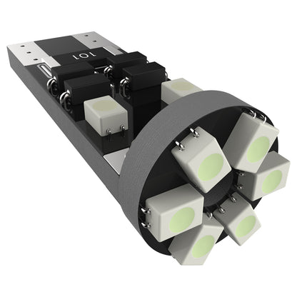 T10 10 SMD LED Bulb w/ Integrated Canbus - 2PC (White)